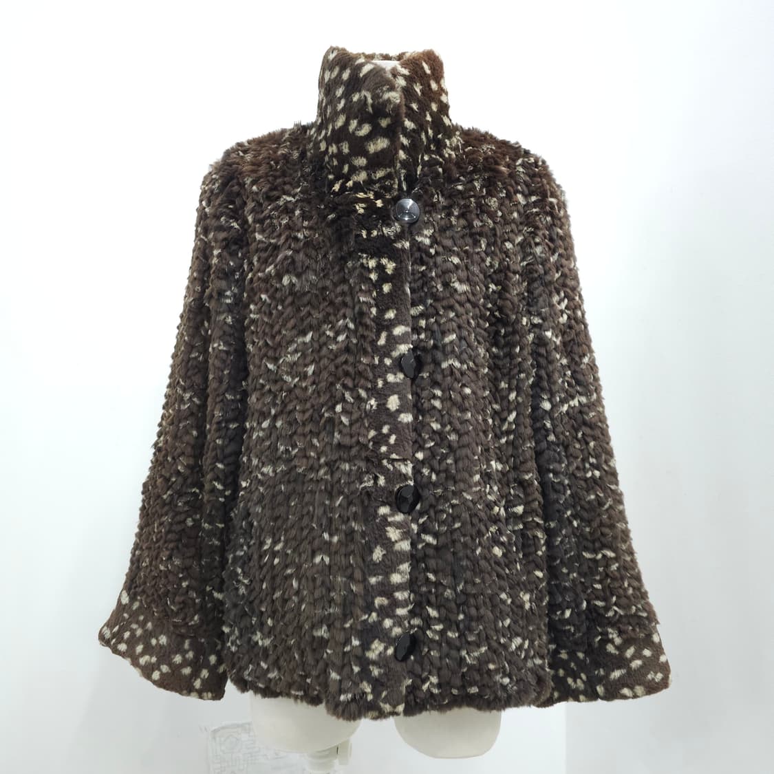 실크100% 래빗퍼 리버시블 양면 자켓 아우터 상품이미지2