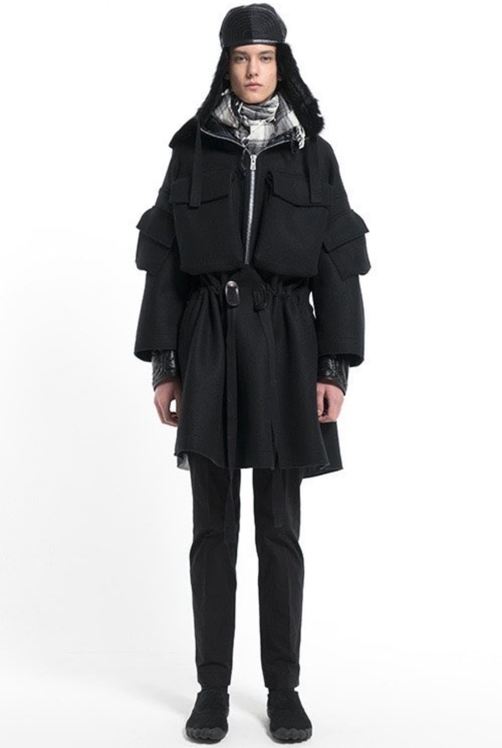 솔로이스트 17aw 캐시미어 프린지 머플러  상품이미지9