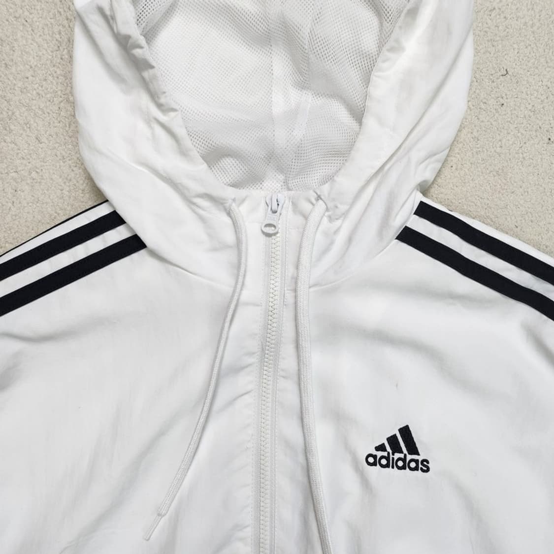 ADIDAS 올드스쿨 바람막이 집업 Women A/XS 상품이미지2