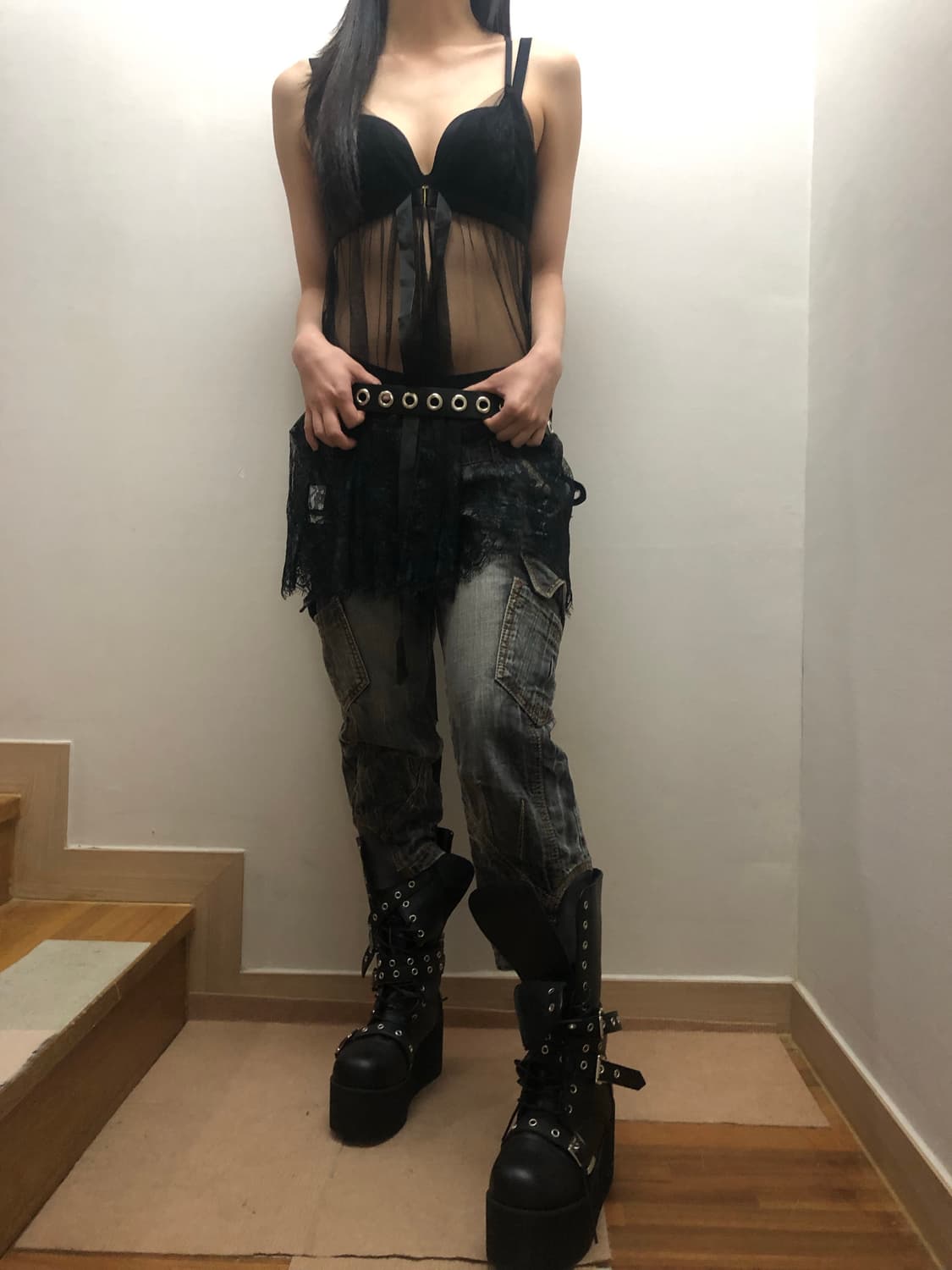 빈티지 펑크 코디셋(개별구매가능) 상품이미지8