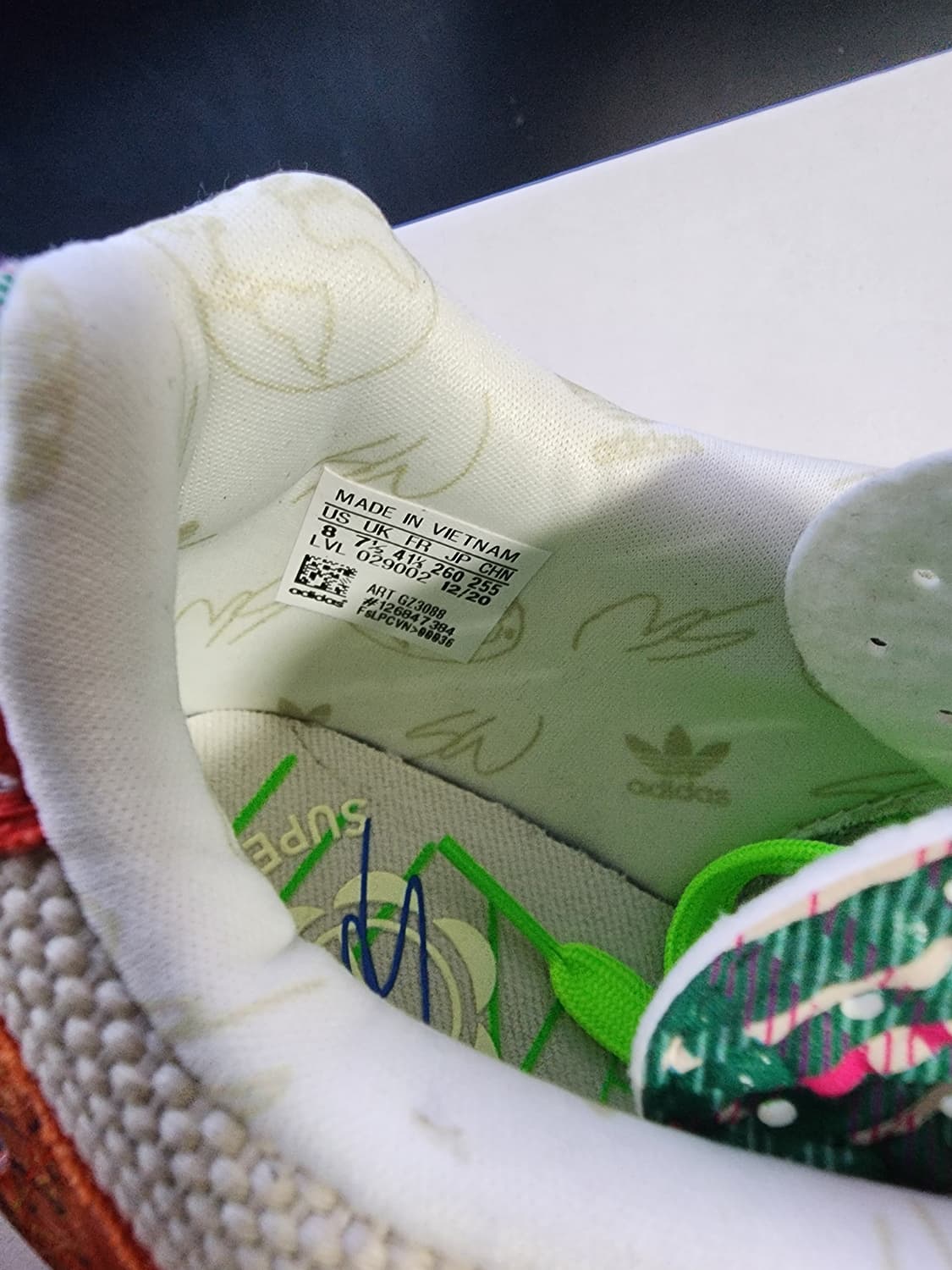 [260] 아디다스 X 션 우더스푼 ZX8000 슈퍼어스 상품이미지10