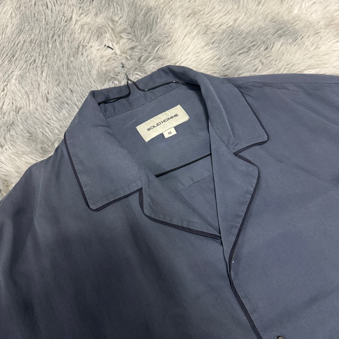 솔리드옴므 반팔셔츠 100사이즈 상품이미지2