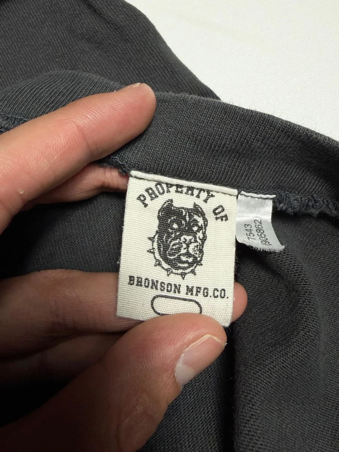 브론슨 9oz USA 코튼 투뷸러 반팔 티셔츠 R1504 상품이미지5