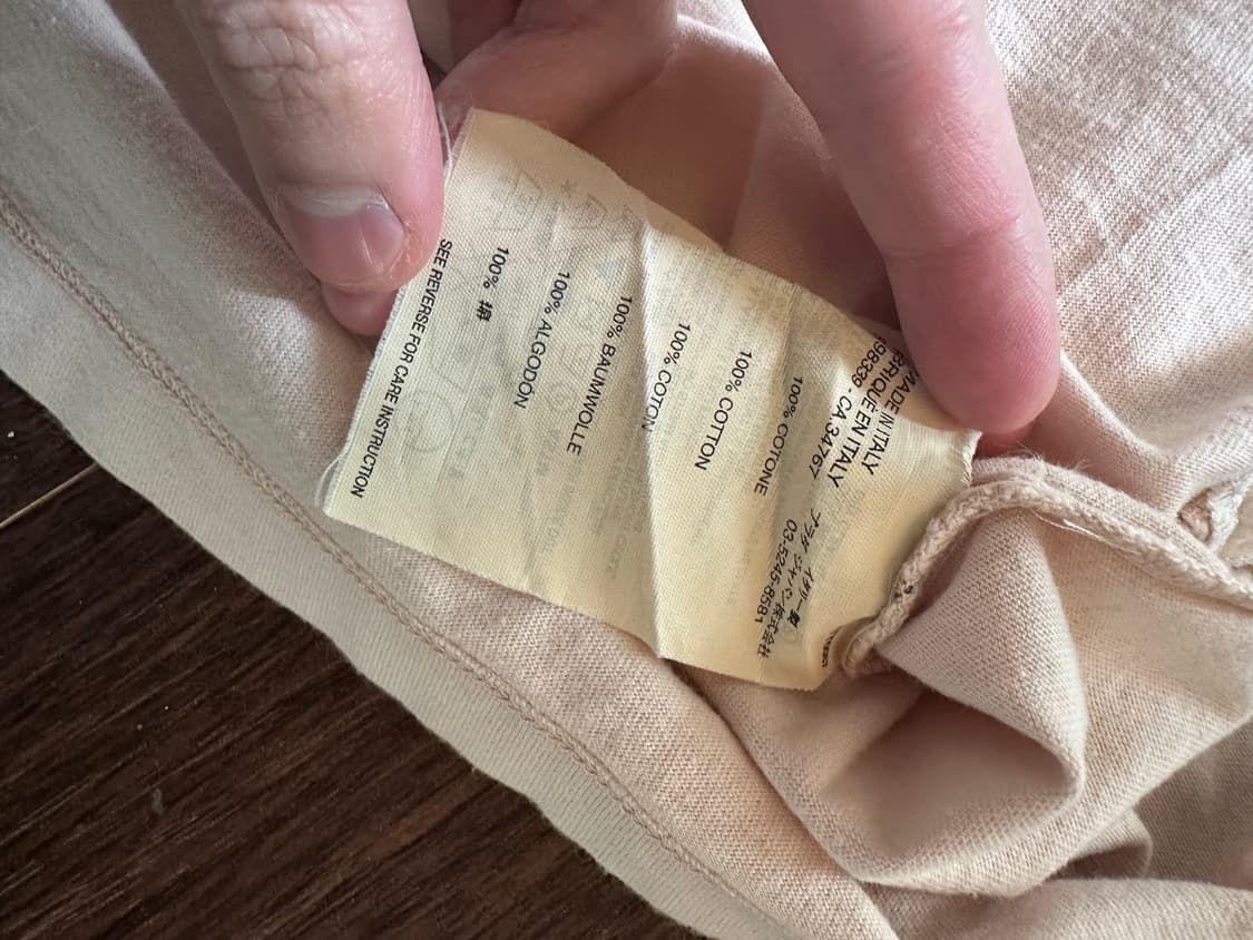 프라다 무지 티셔츠 상품이미지4