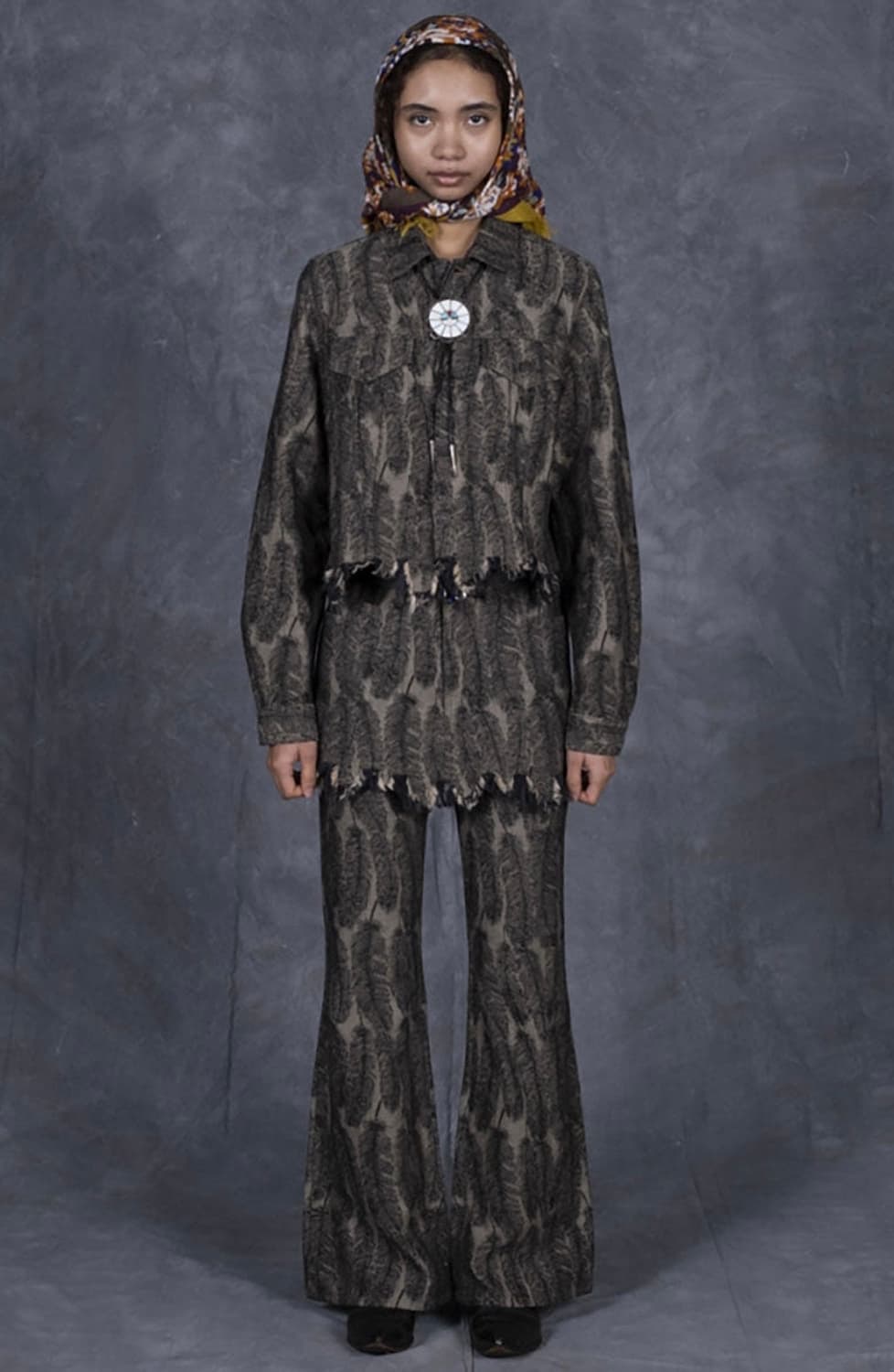 KAPITAL 맥파이 데님 APRON 28사이즈 상품이미지1