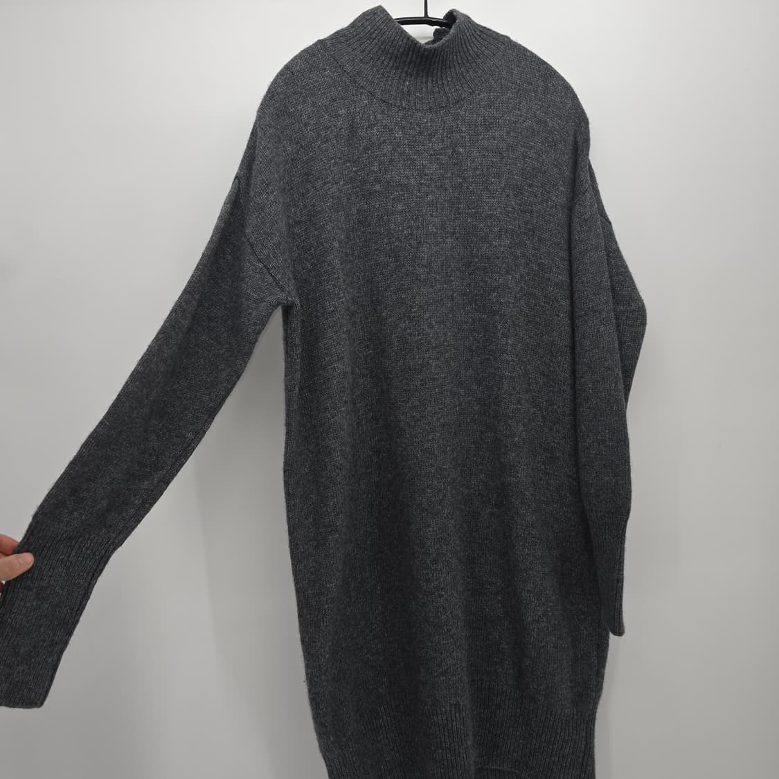 MOGG PINK 울 캐시미어 혼방 니트 원피스 상품이미지6