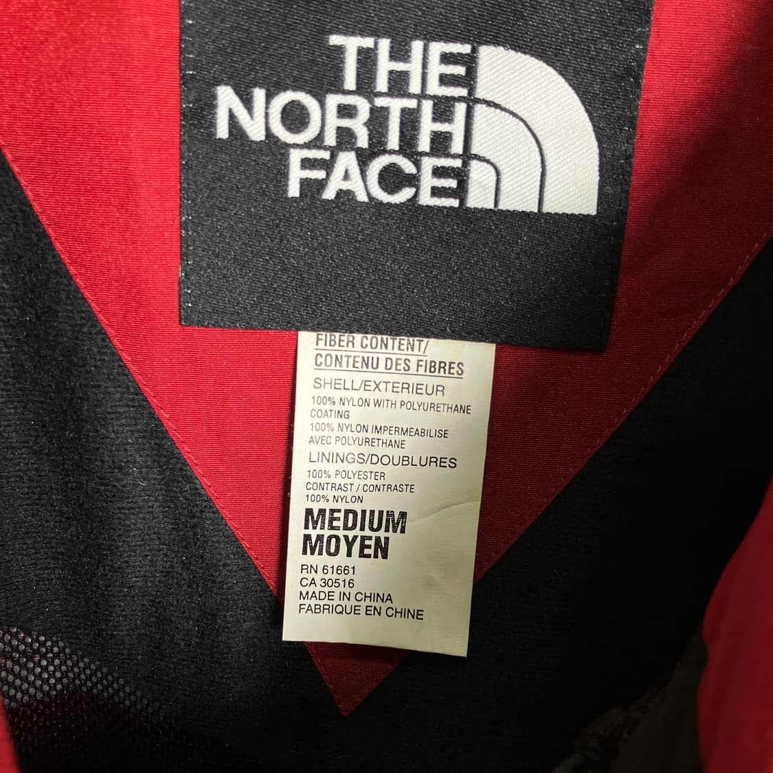 90's 노스페이스 빈티지 아노락 자켓 M 상품이미지3
