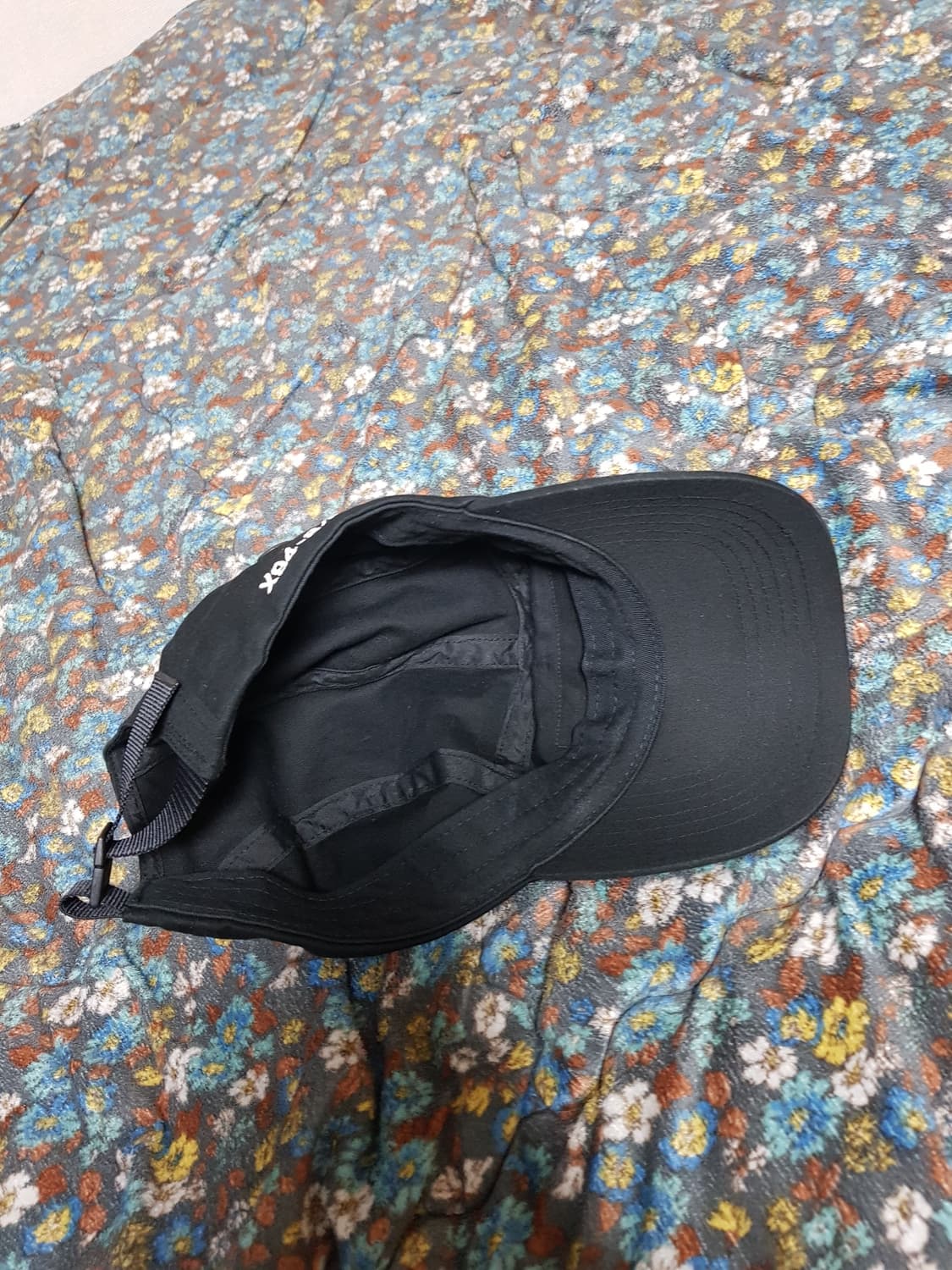 슈프림 밀리터리 캠프캡 모자 볼캡 블랙 22SS 상품이미지7