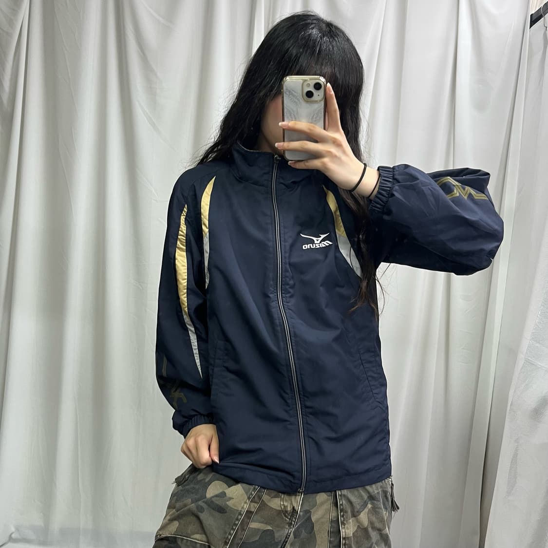 Mizuno navy wind break jacket 상품이미지1