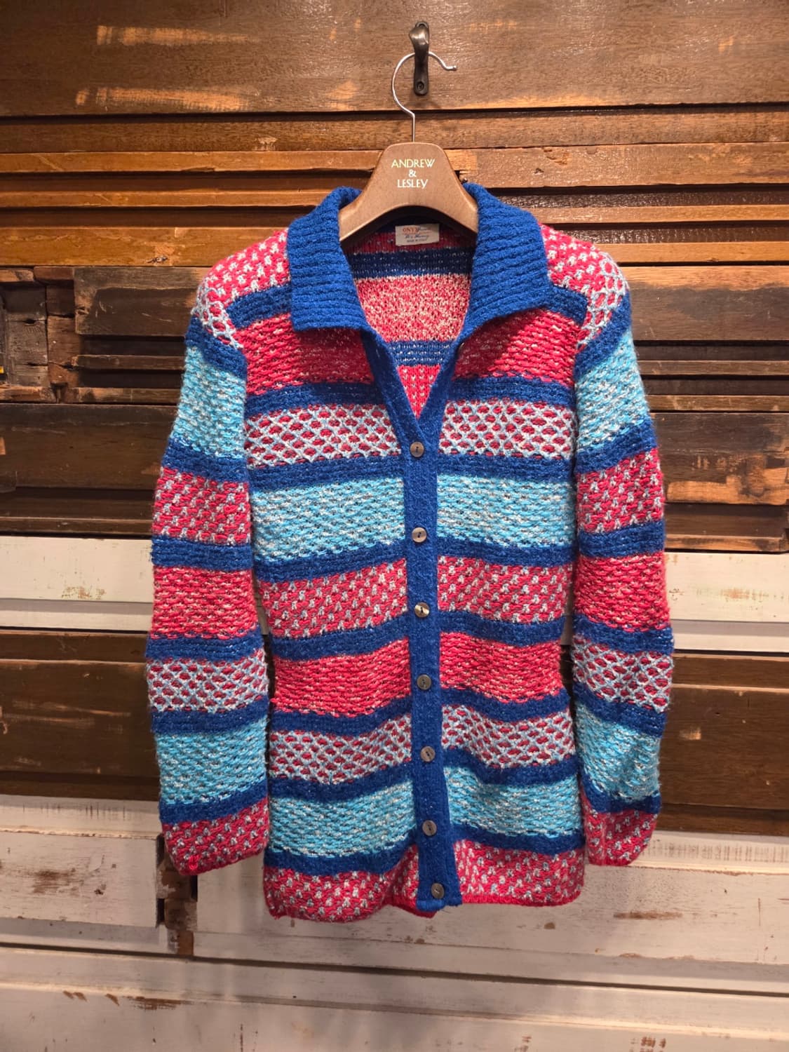 이탈리아 니트 브랜드 오닉스 모헤어 가디건 상품이미지1