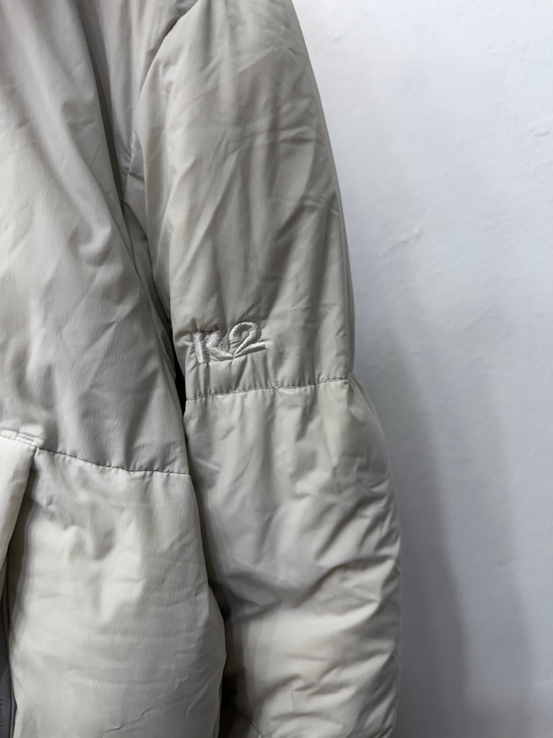 정품) K2 여성 핑크 퍼 오버사이즈 구스패딩 85 상품이미지3