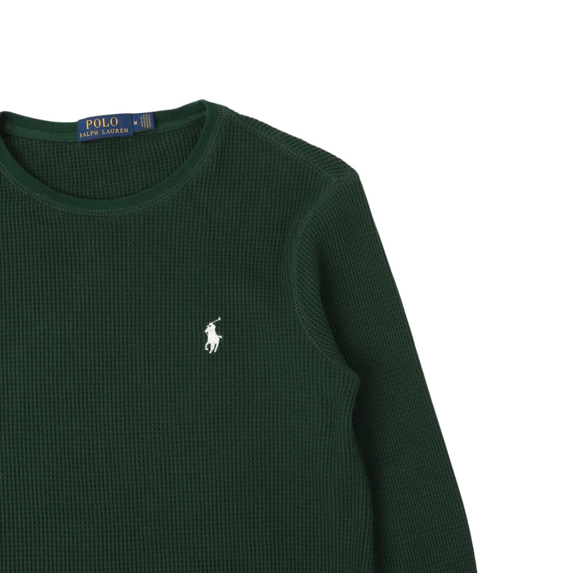 폴로 랄프로렌 그린 와플 롱슬리브 상품이미지3