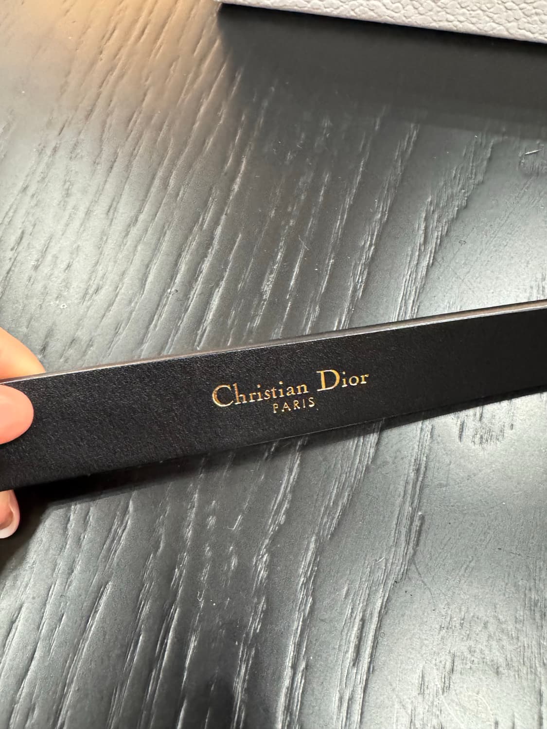 디올 CD 새들 벨트 80, 20mm 상품이미지5