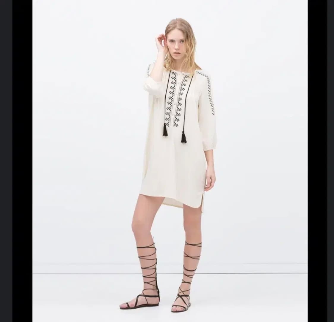 S) ZARA 자라 에스닉 자라 원피스 상품이미지1
