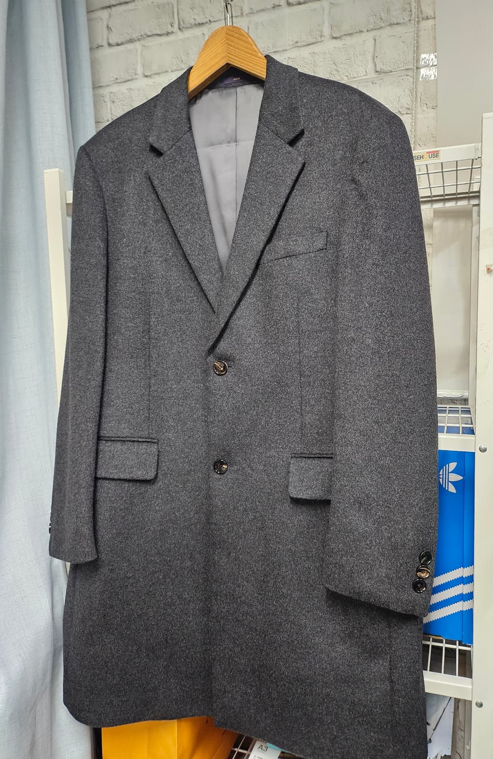 앤드지 남성코트 110 럭스 캐시미어 체스터 싱글코트 XD39 상품이미지2