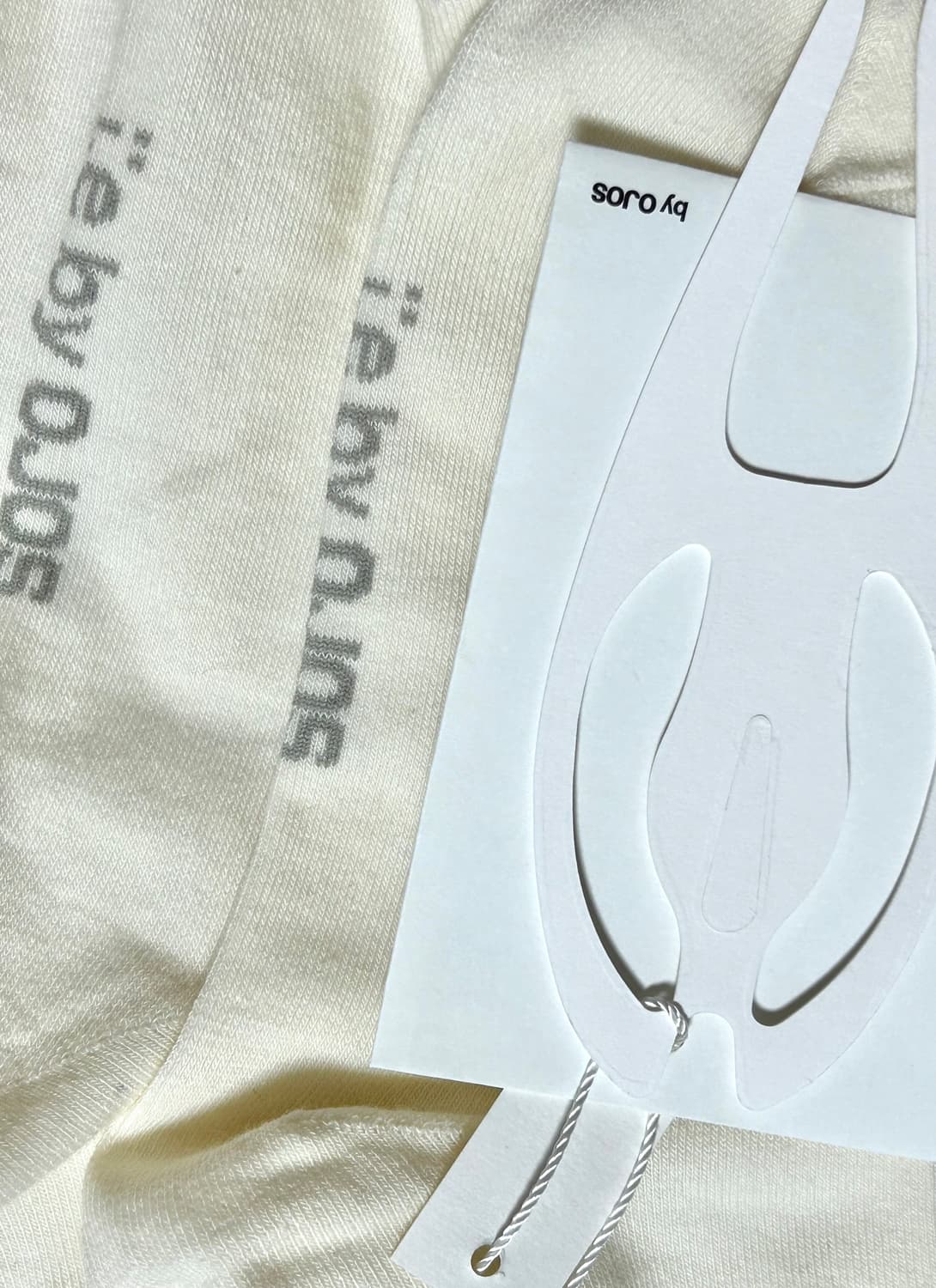 {정가 3.9} 오호스 니삭스 양말 스타킹 레깅스 아이보리 상품이미지3