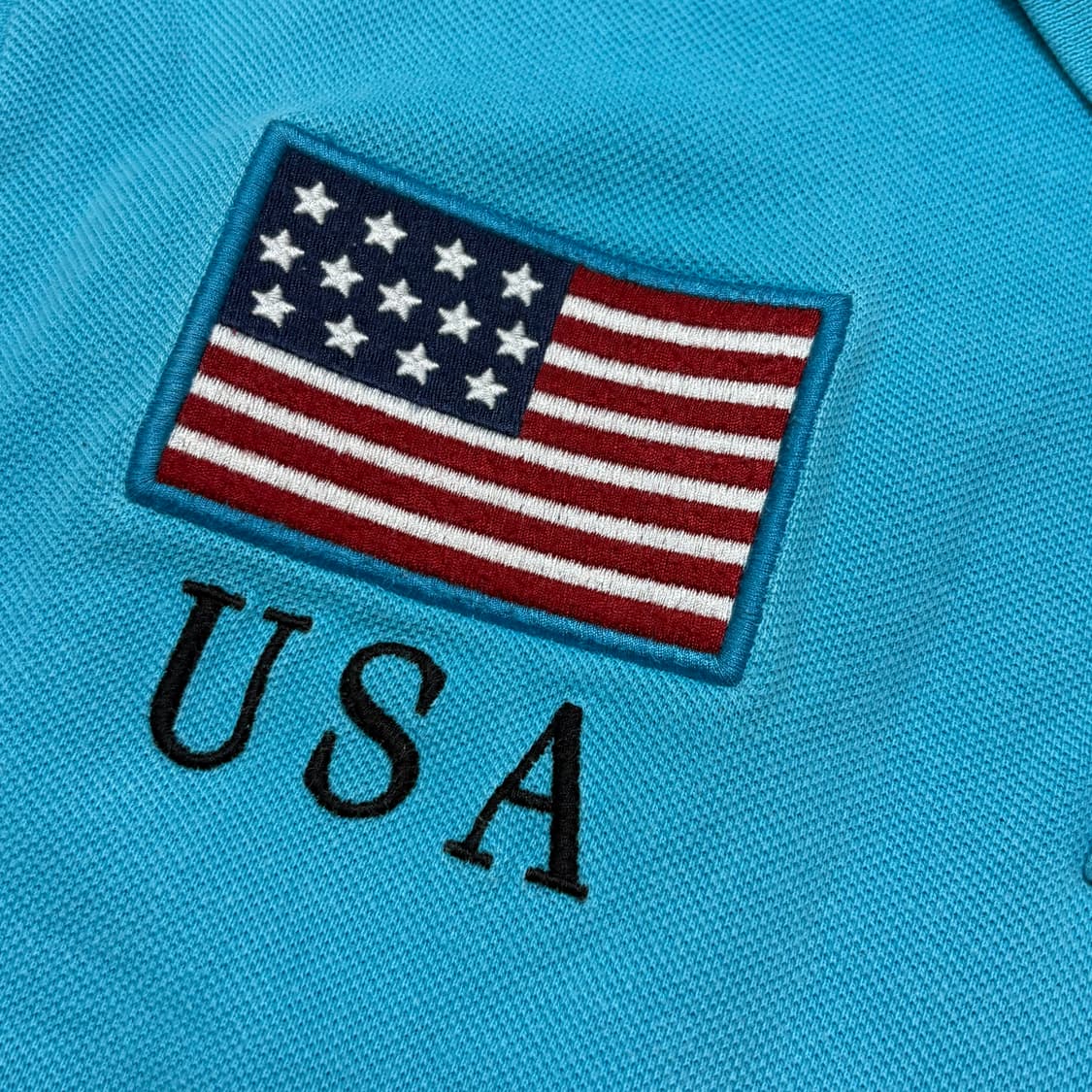 폴로 빅포니 성조기🇺🇸 치프키프 하늘 Pk 티셔츠 상품이미지6