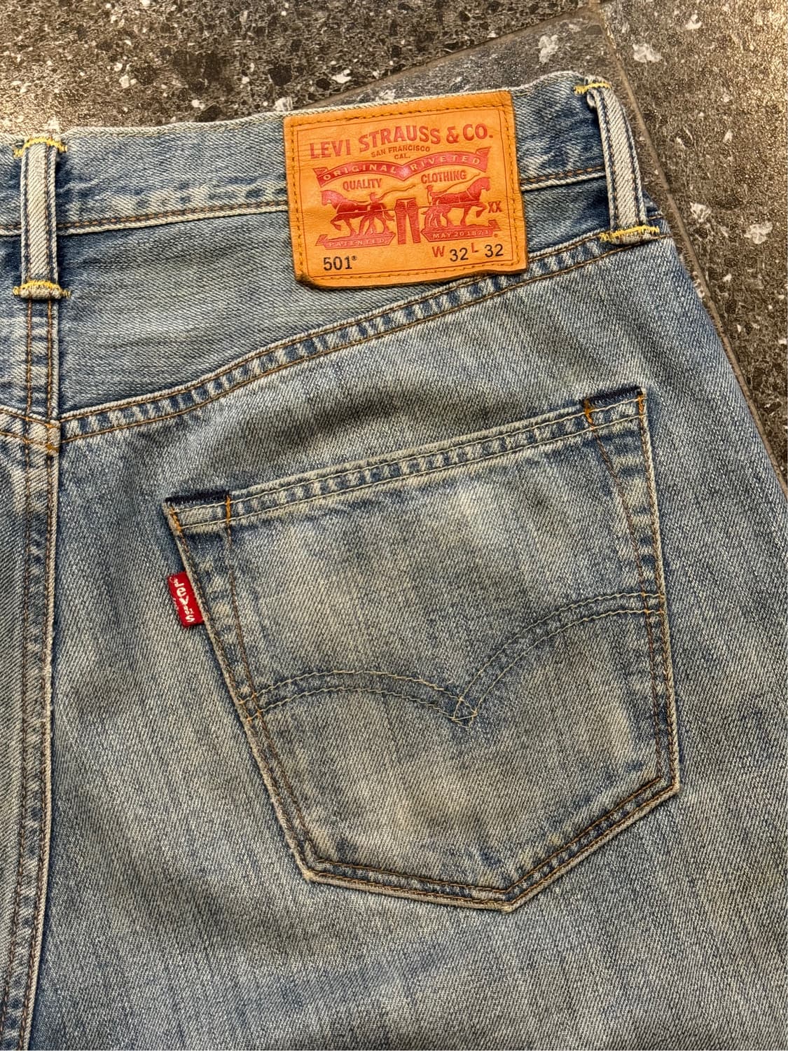 리바이스 501 피치 상품이미지5