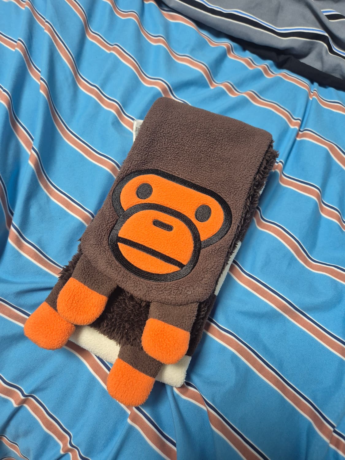 베이프 베이비 마일로 머플러 정품 (희귀 빈티지) 상품이미지3