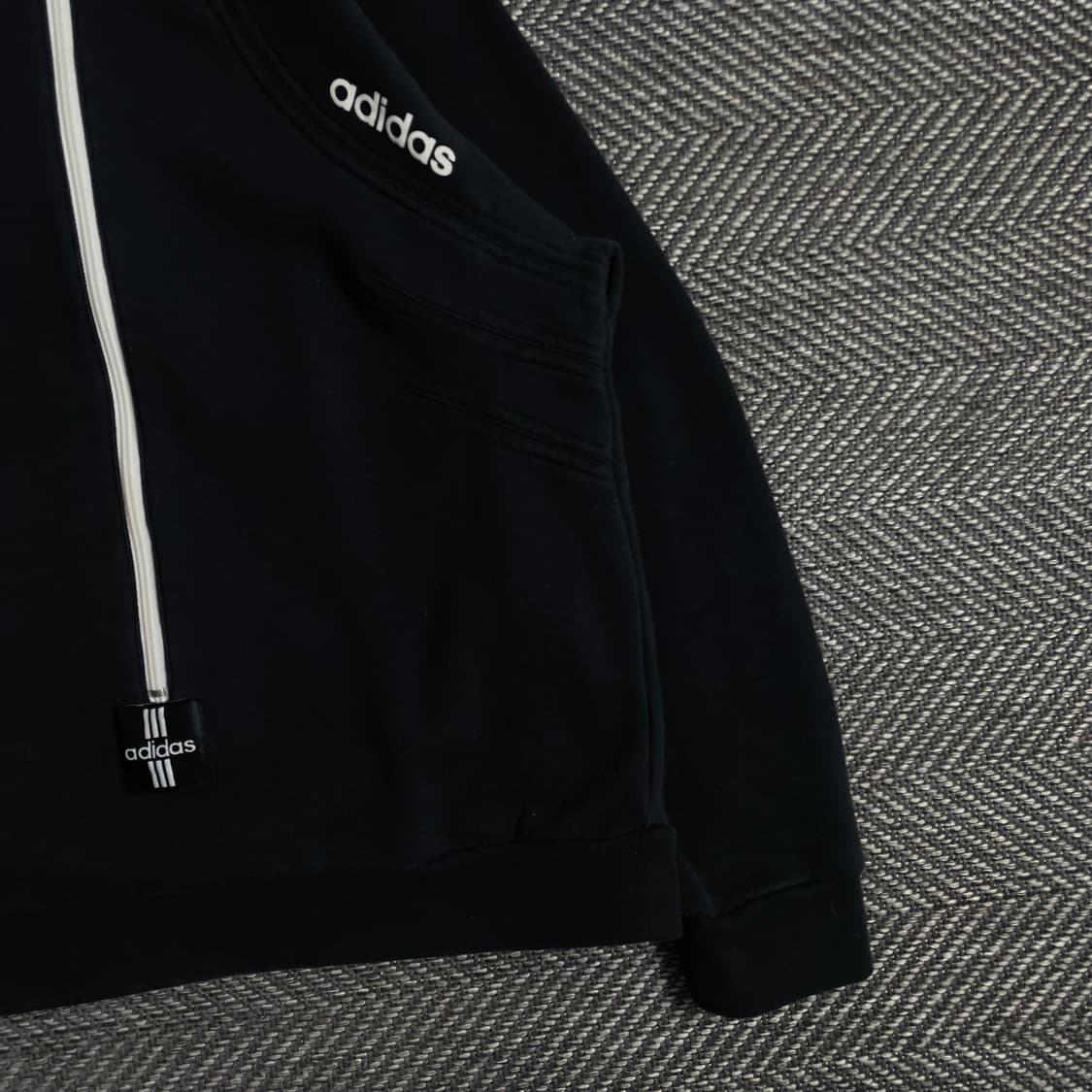 아디다스 스펠로고 트레이닝 후드집업o 3214 상품이미지2