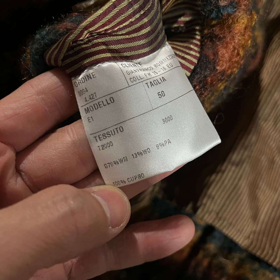 [105] 에르네스토 사르토리아 알파카 코트 상품이미지10