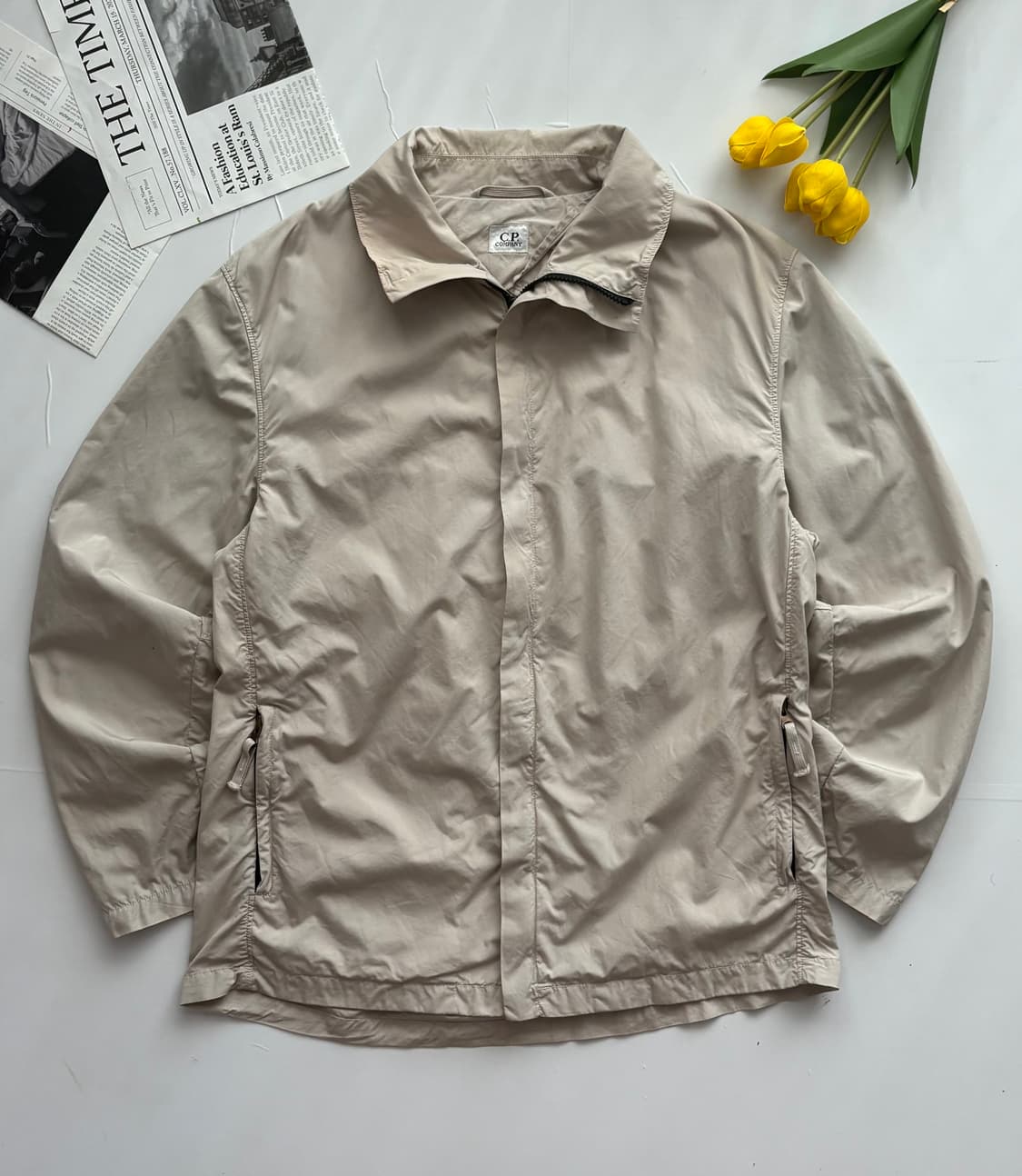 CP 컴퍼니 90‘s 빈티지 베이지 바람막이 상품이미지2
