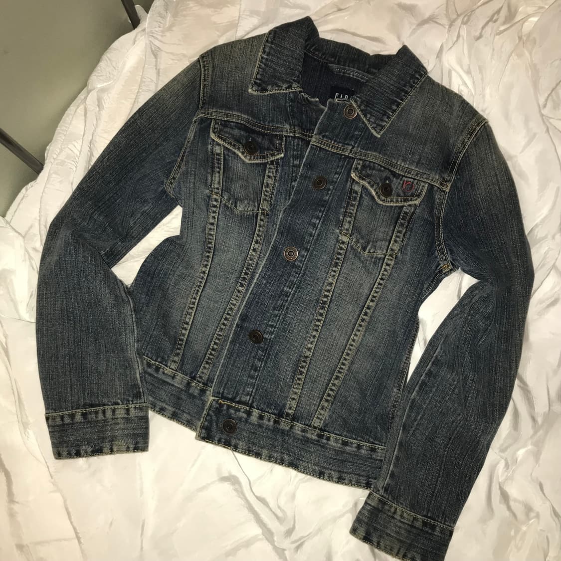 GAP 갭 펑크 갸루 y2k 00 데님자켓 상품이미지4