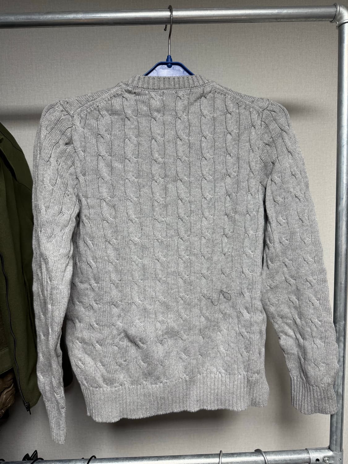 폴로 꽈배기 니트 상품이미지2