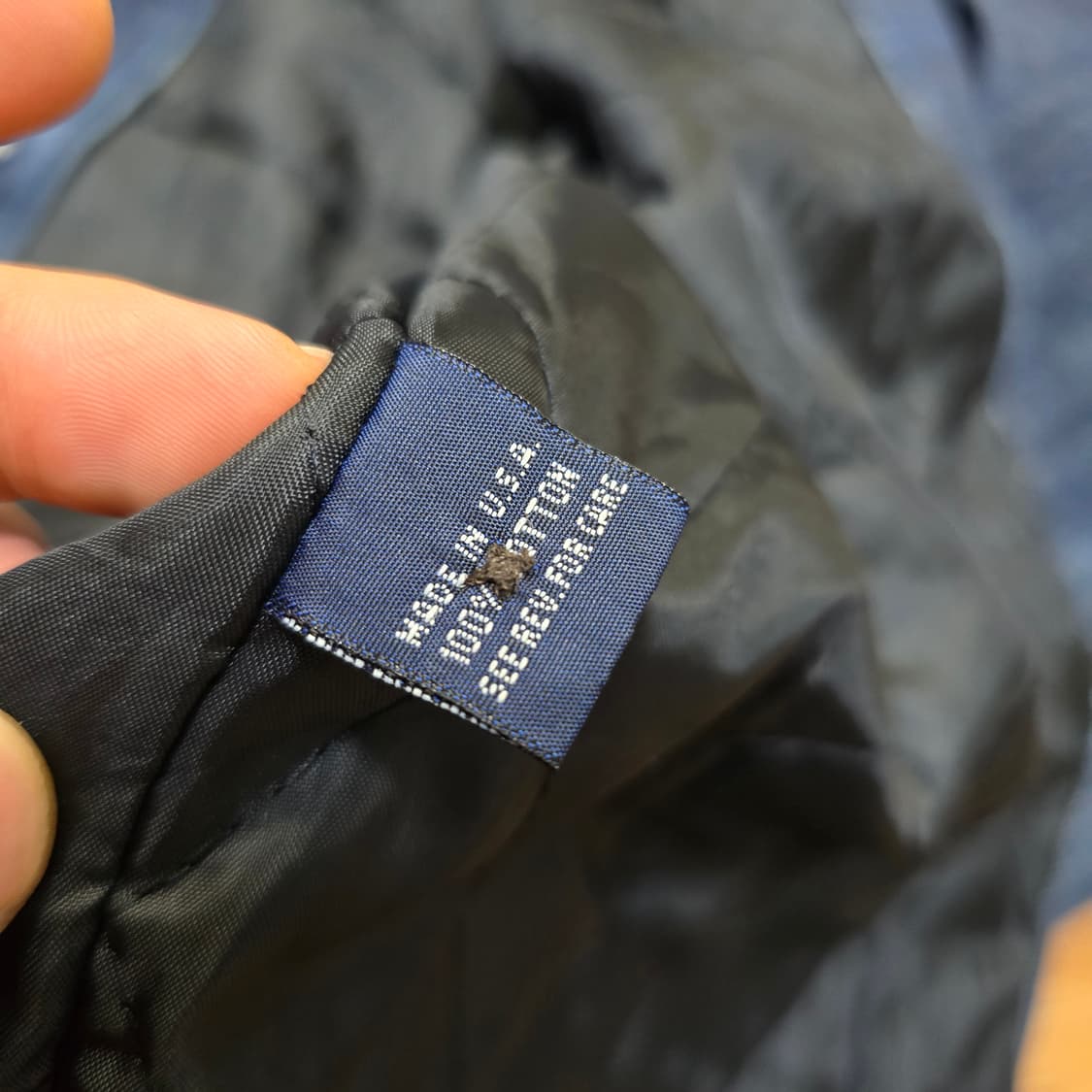 폴로 랄프로렌 후드 데님 코트  105   상품이미지9