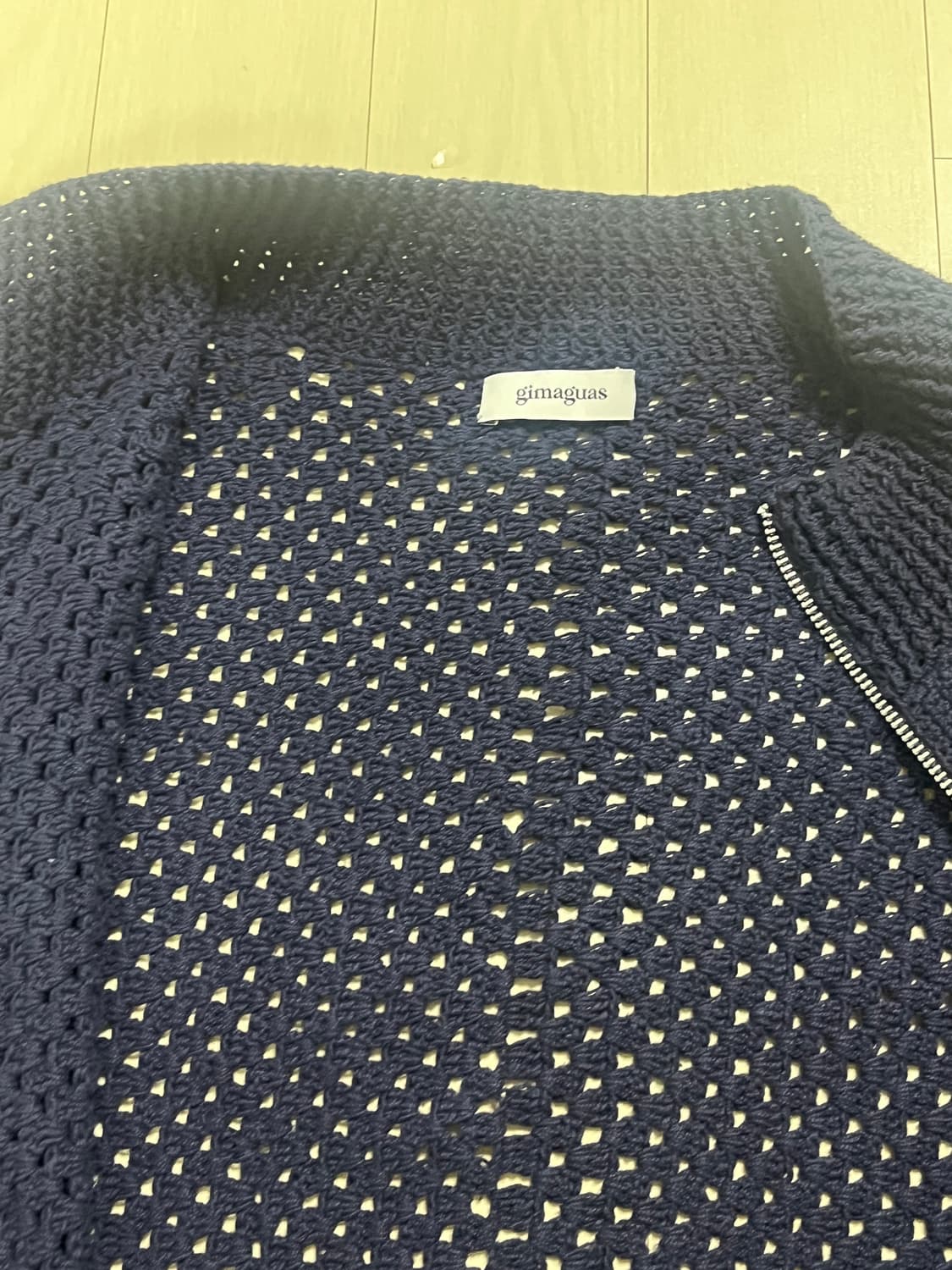 기마구아스 니트 집업 상품이미지6