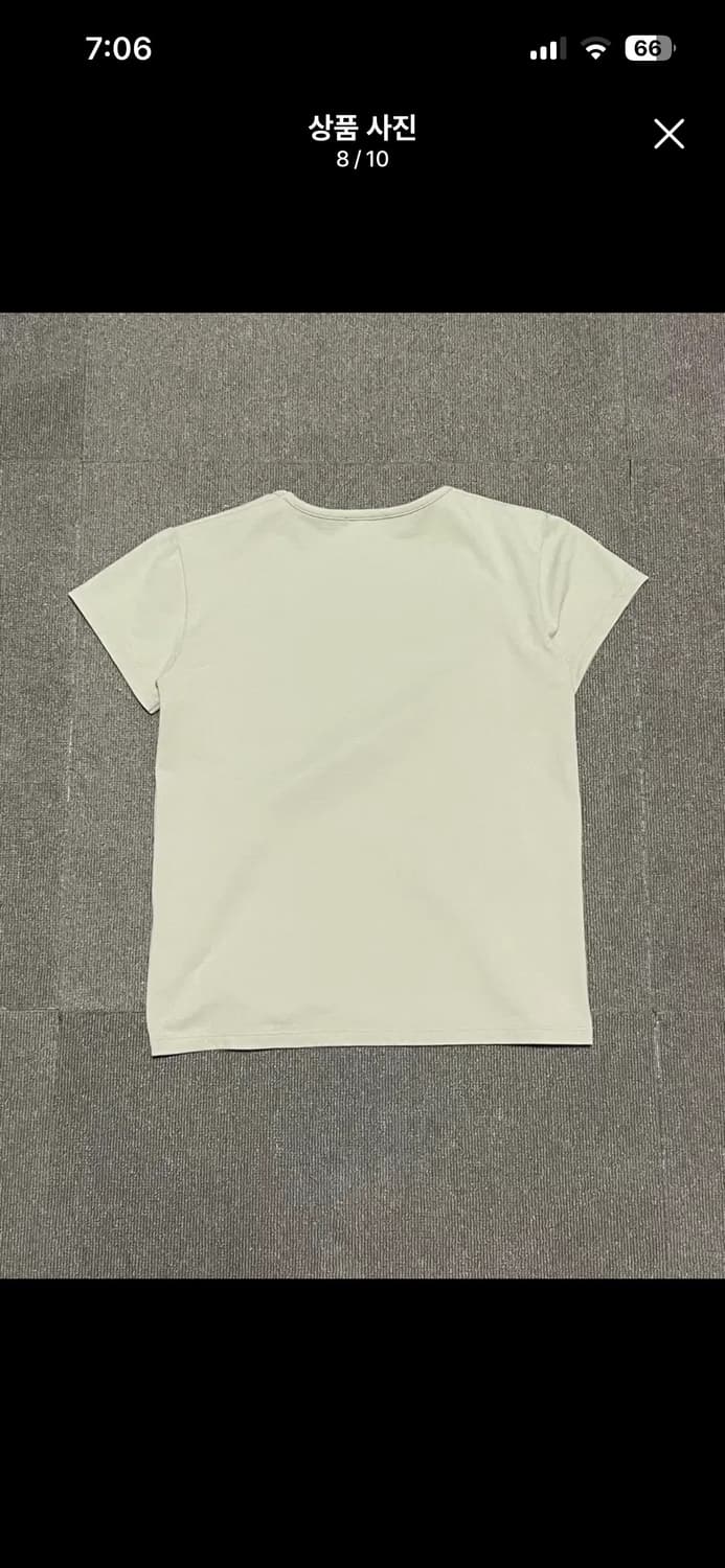 띠어리 스쿱넥 반팔 티셔츠 상품이미지2