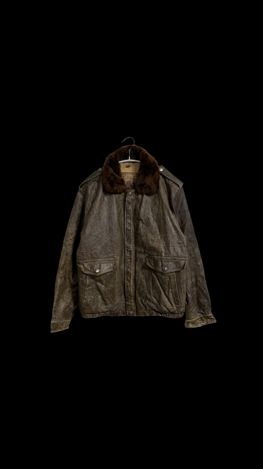 A-2 Type Leather Flight Jacket 상품이미지1
