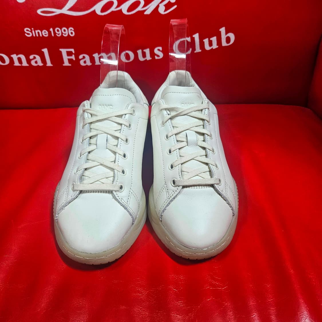 OAMC x 아디다스오리지널 TYPE-2L 오프화이트 가죽 스니커즈 상품이미지4