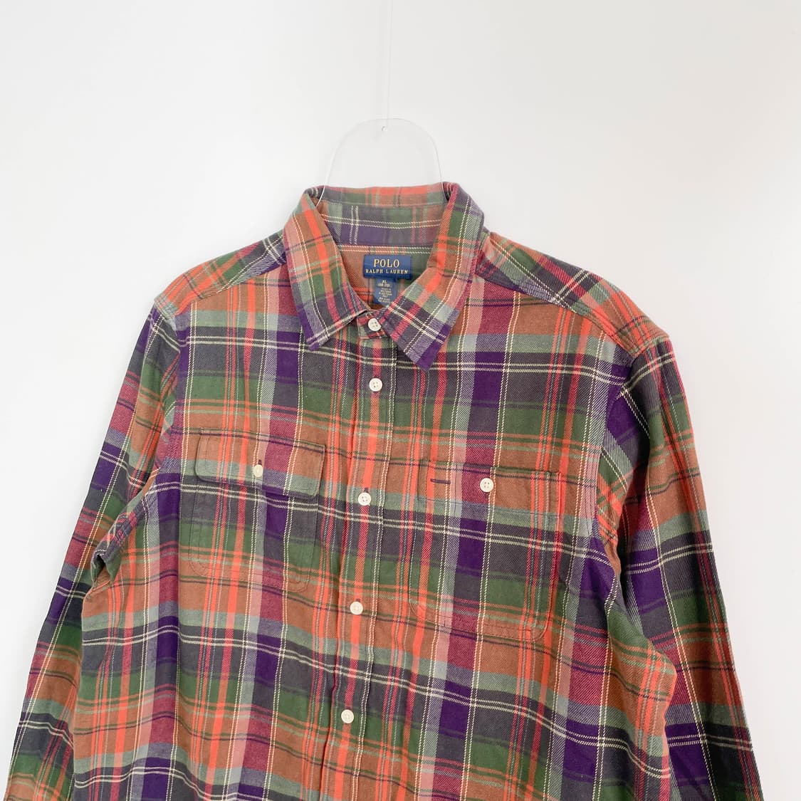 B1 폴로랄프로렌 미사용품 체크 셔츠 105사이즈 상품이미지2