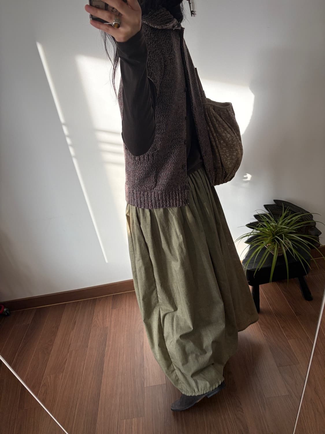wool half sleeve knit 상품이미지7
