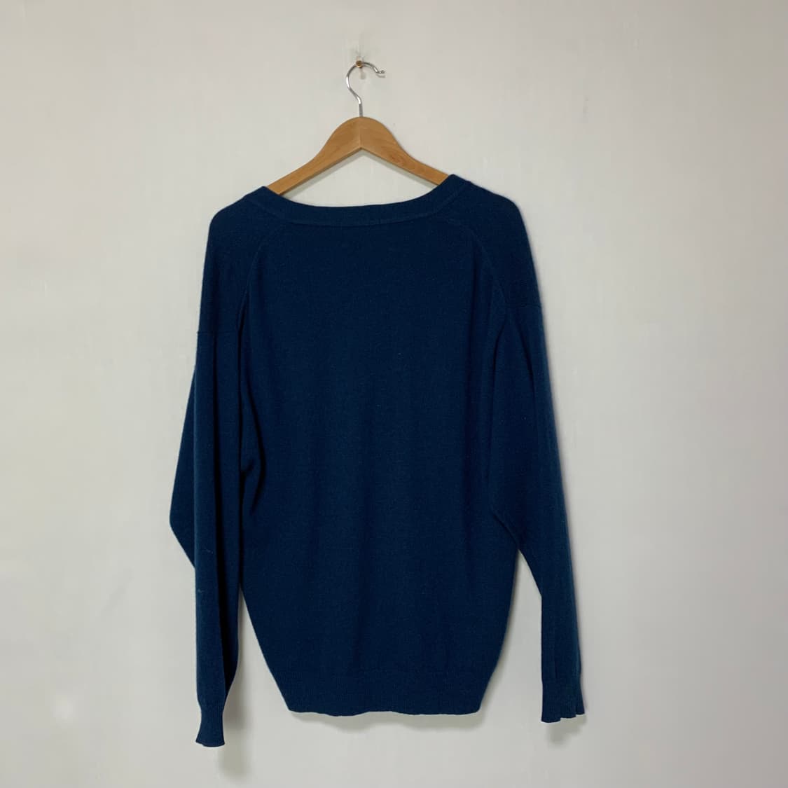 맨즈클럽 빈티지 캐시미어 100 가디건 남녀공용 남성니트 L 상품이미지4