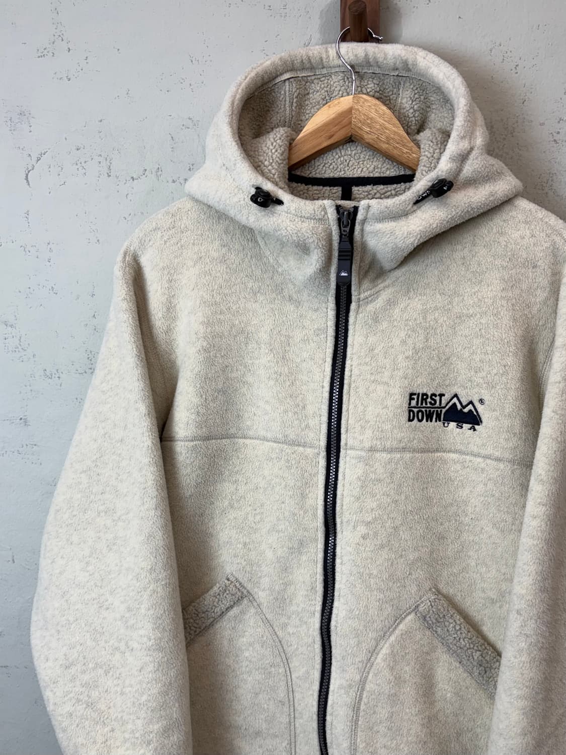 퍼스트다운 90s USA 빈티지 후리스 자켓 상품이미지5