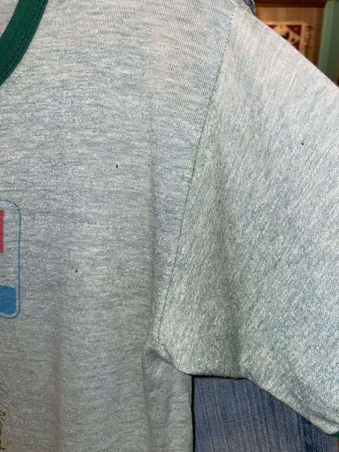 1970-80's Vintage Exxon Tiger Ringer Tee 상품이미지6