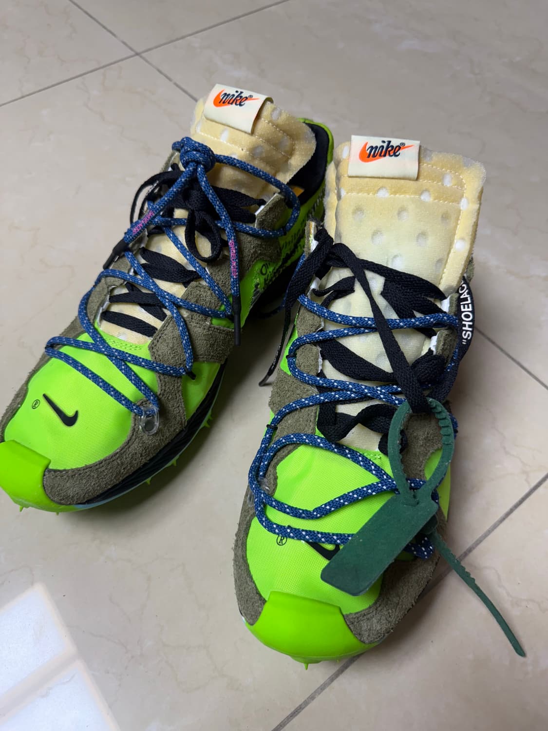 나이키 오프화이트 줌 테라 카이거 그린 295 상품이미지2