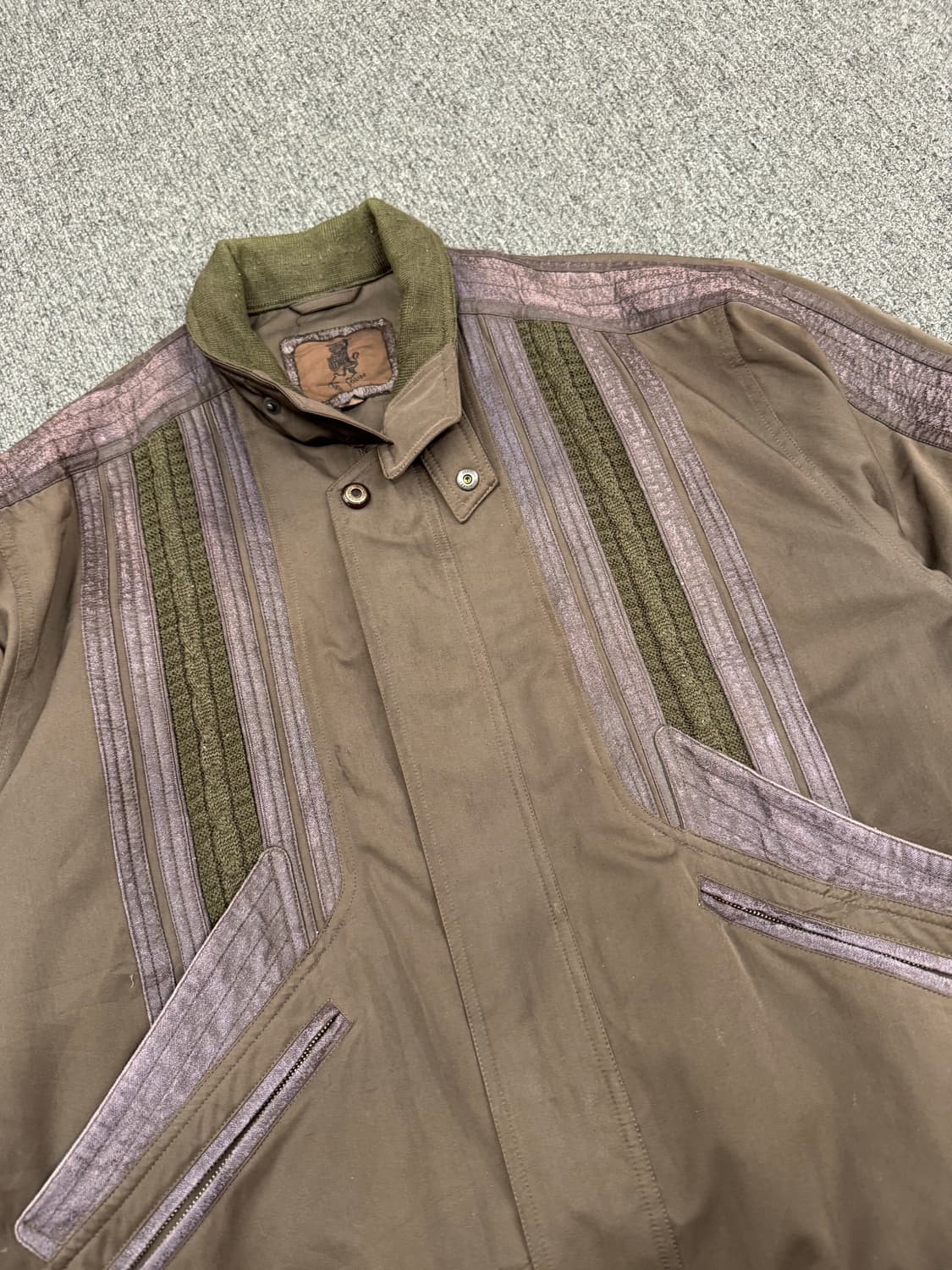 OS)Japanese vintage 올리브 봄버 자켓 상품이미지2