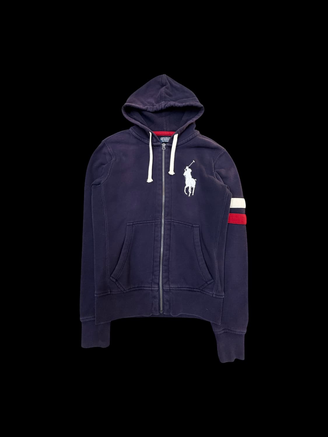 폴로 빅포니 네이비 후드집업 상품이미지2