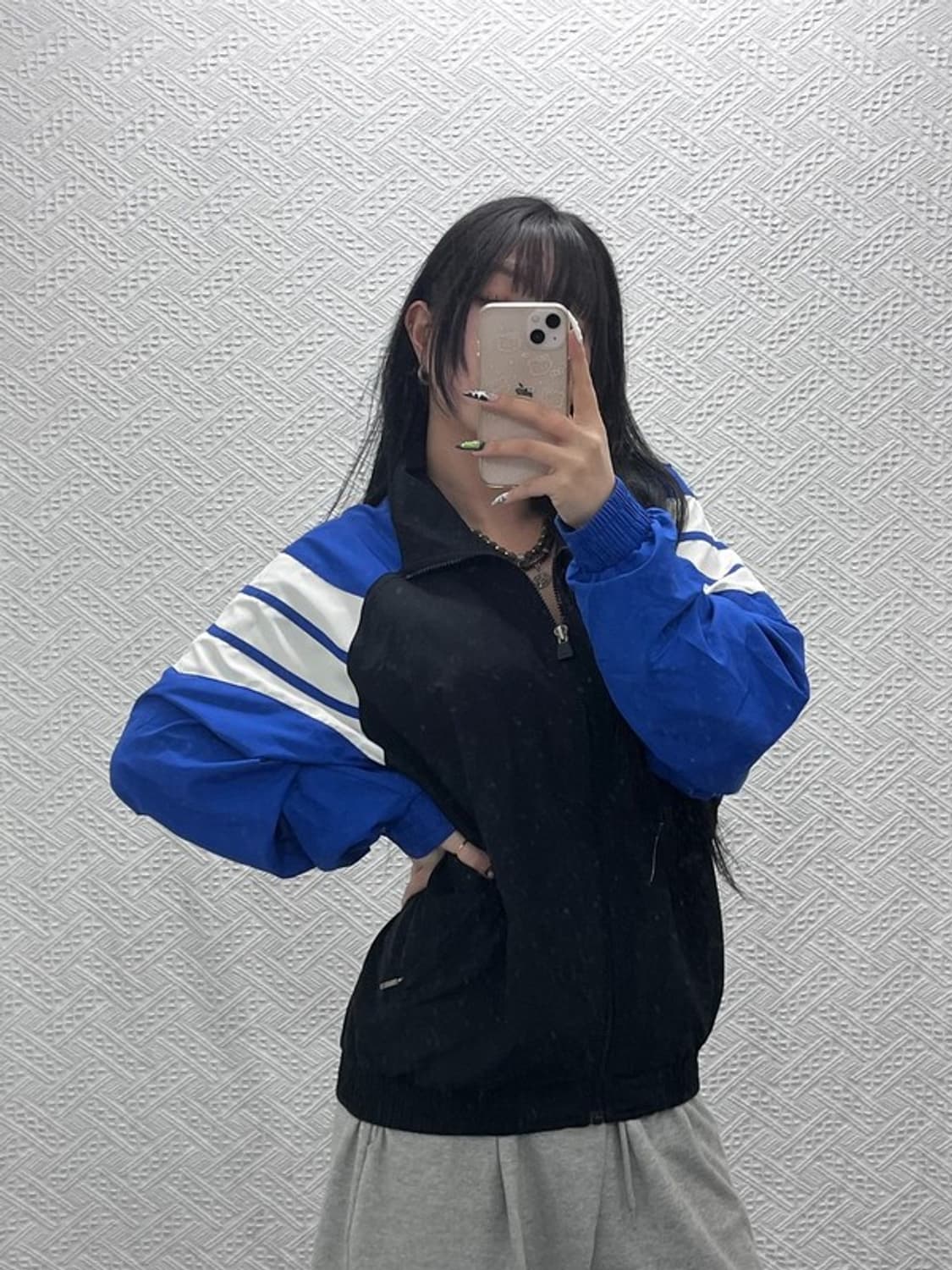 아디다스 올드스쿨 윈드러너 트랙 바람막이 자켓 100 C08727 상품이미지1