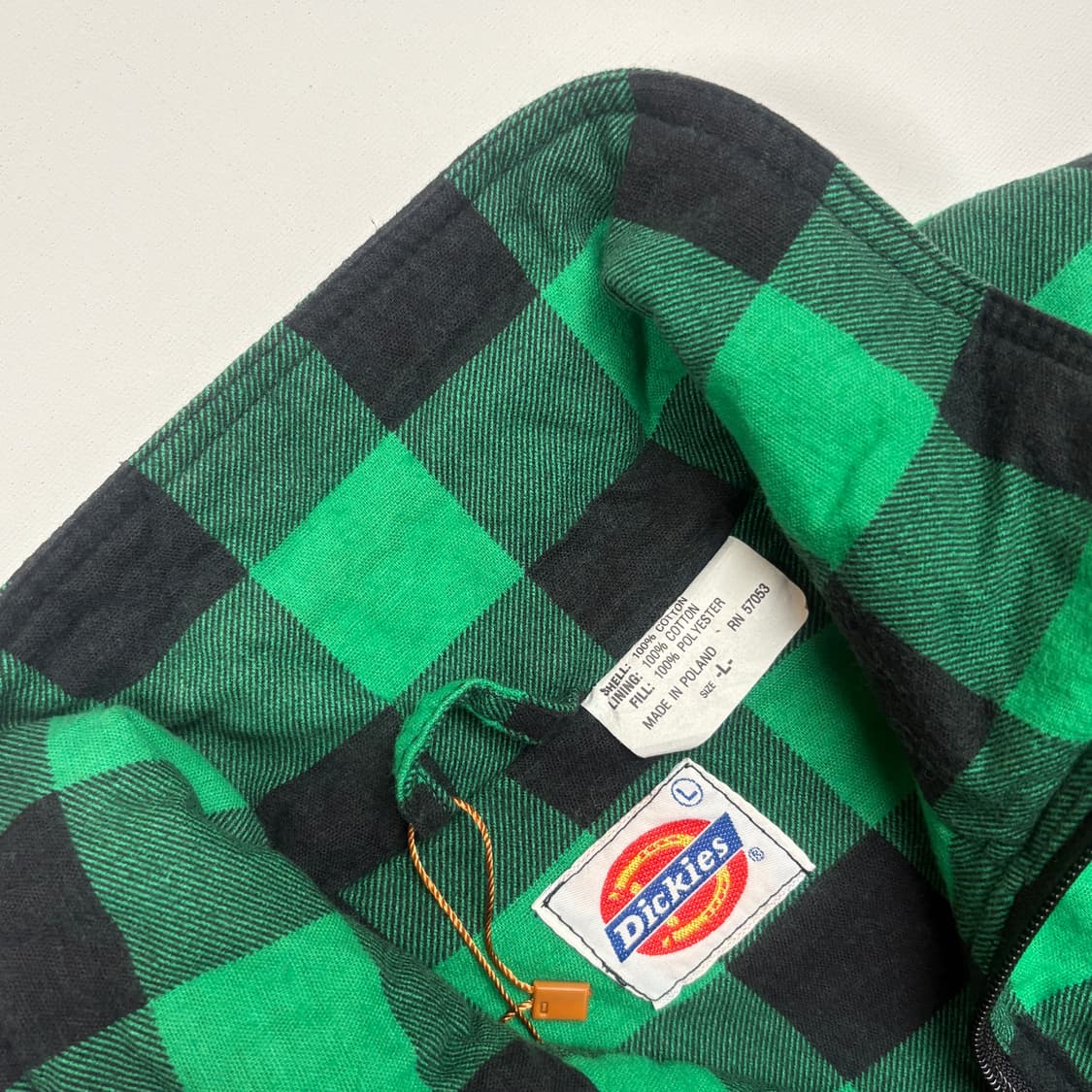 [L] Dickies green pattern vest 상품이미지3