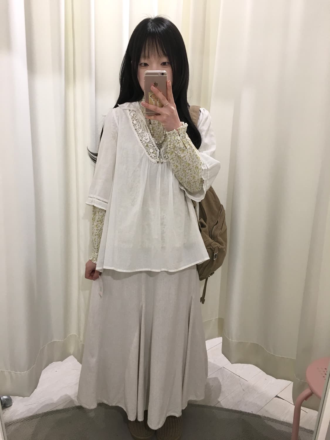 ehka sopo flower blouse 상품이미지2