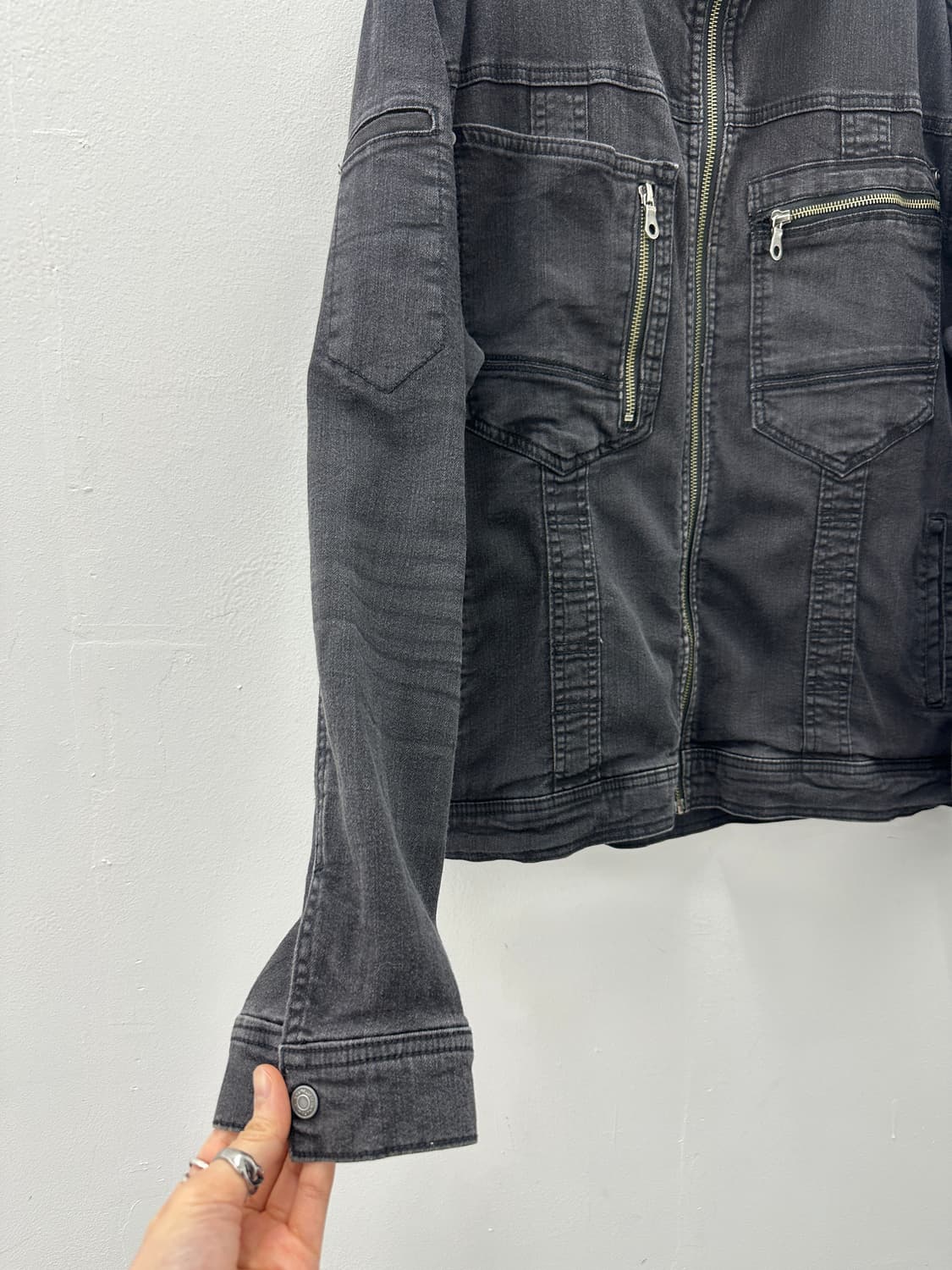 Grancisco utility pocket denim jacket 상품이미지6