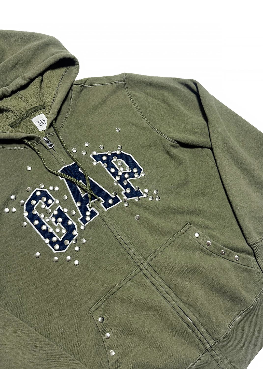 갭(GAP) 리벳 후드집업 상품이미지6