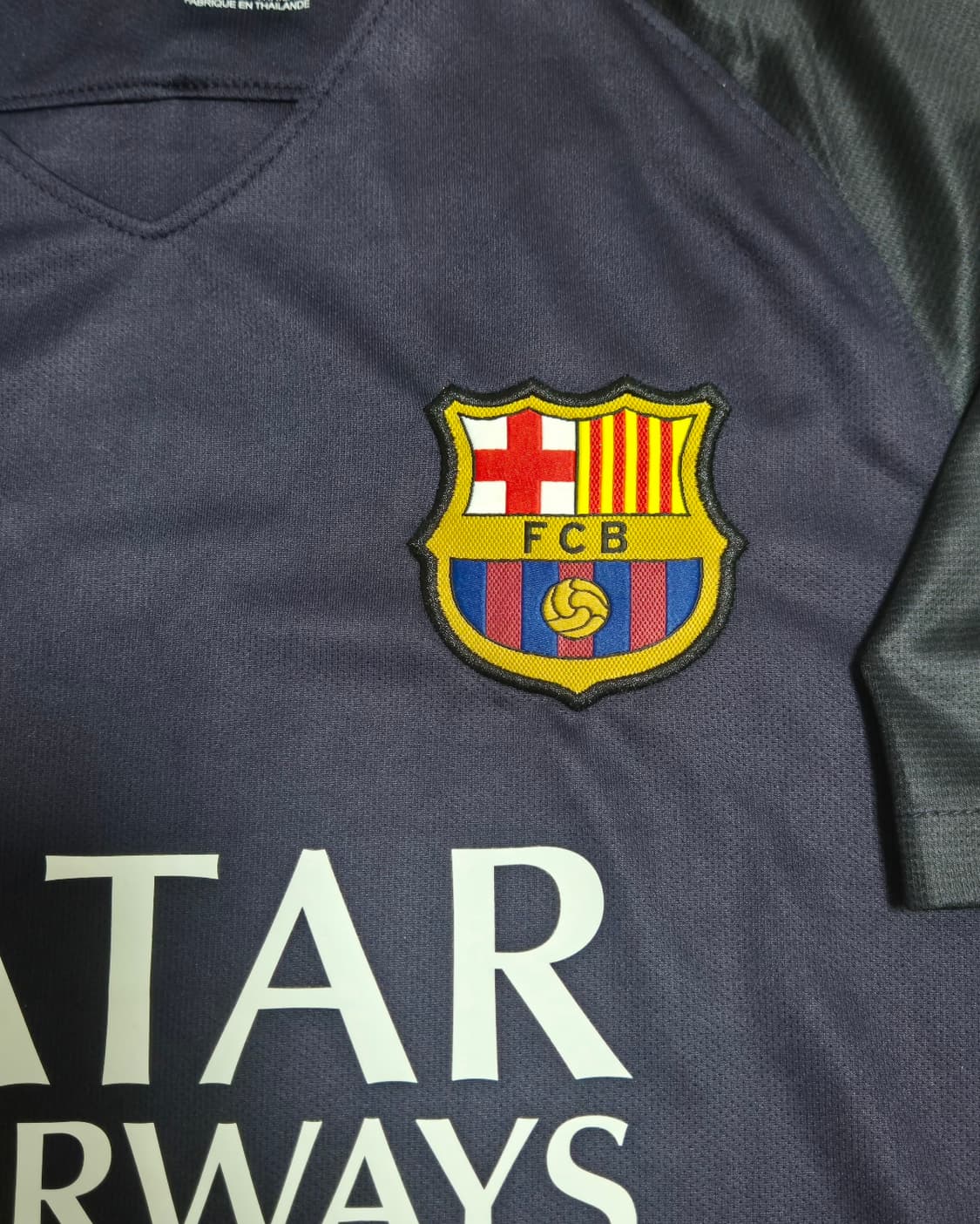 16-17 바르셀로나 어웨이 네이마르 주니어 유니폼 M 상품이미지4