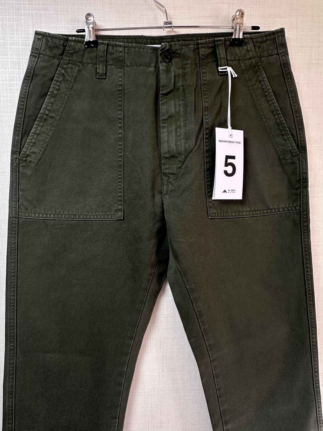 DEPARTMENT 5 / 슬림핏퍼티그팬츠 / 35 / 새상품 상품이미지6