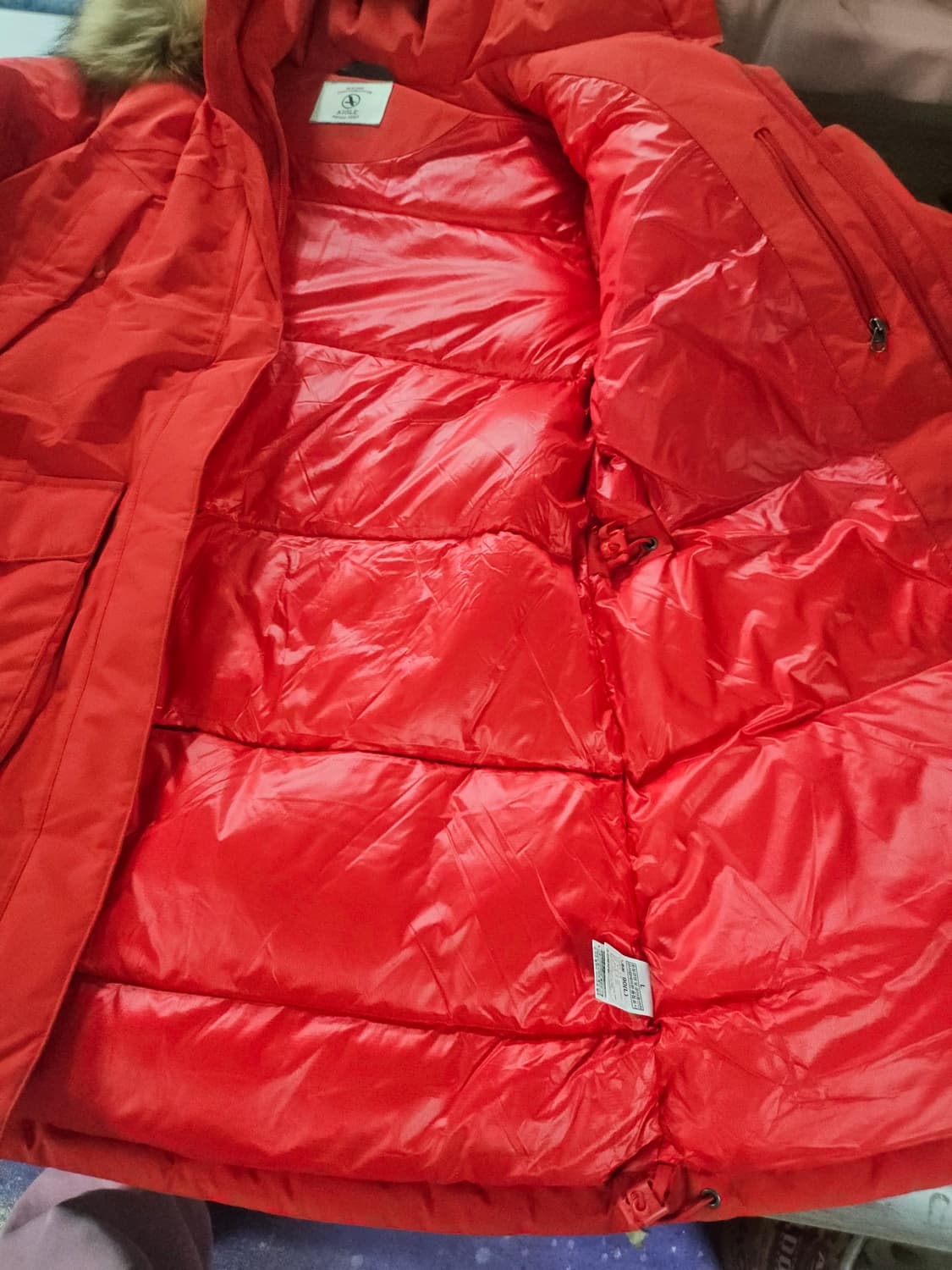 에이글 여성 다운 점퍼 패팅 90  L 상품이미지4