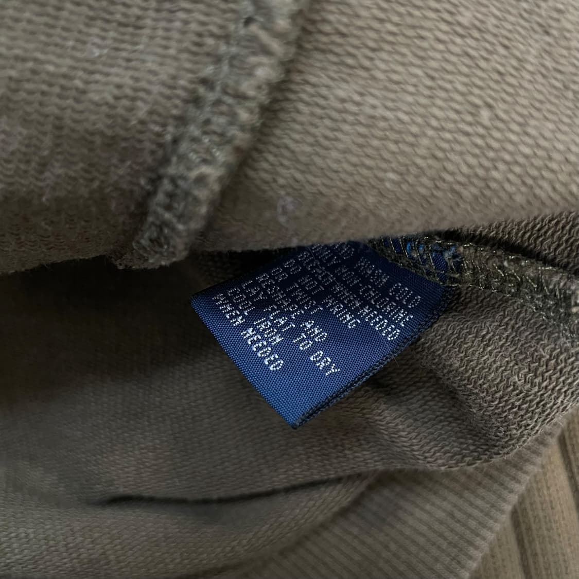 폴로 랄프로렌 빅포니 올리브 그린색 더블 니트 코튼 트윌 자켓 상품이미지4